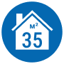 35 м² 35 м²